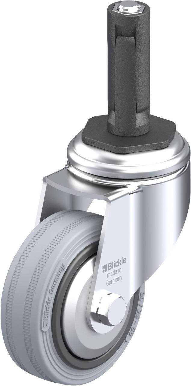 Blickle 848081 LKRA-VPA 80G-11-FA-ER12 Beálló görgő KerékØ: 80 mm Teherbírás (max.): 80 kg 1 db
