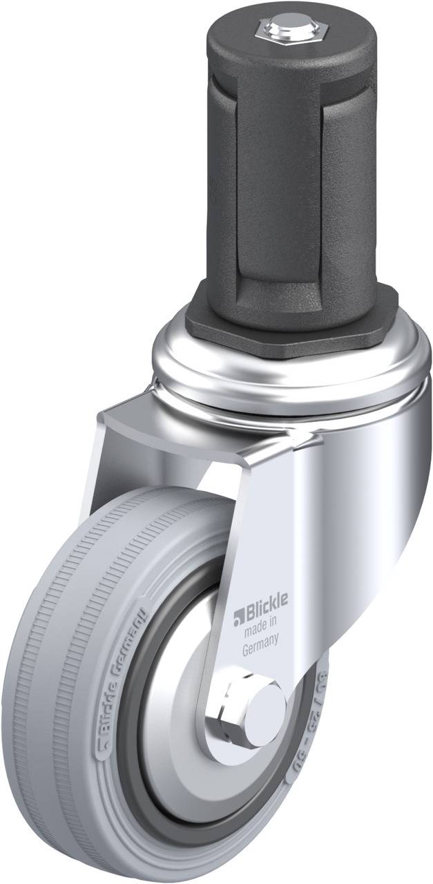 Blickle 848084 LKRA-VPA 80G-11-FA-ER15 Beálló görgő KerékØ: 80 mm Teherbírás (max.): 80 kg 1 db