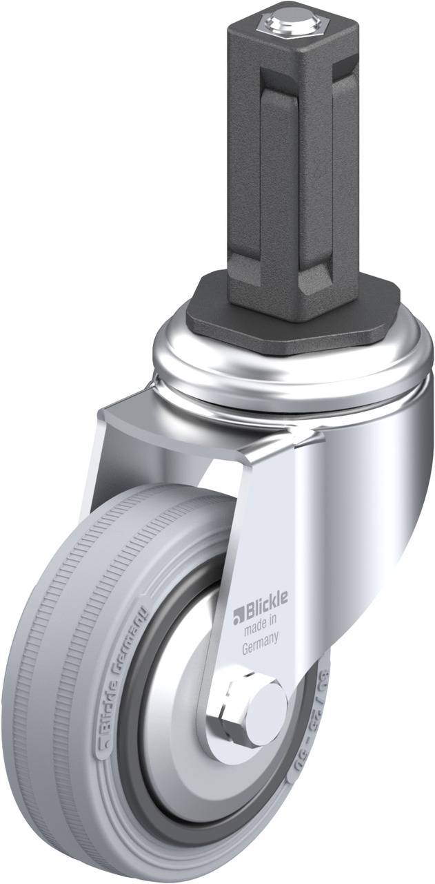 Blickle 848086 LKRA-VPA 80G-11-FA-EV13 Beálló görgő KerékØ: 80 mm Teherbírás (max.): 80 kg 1 db
