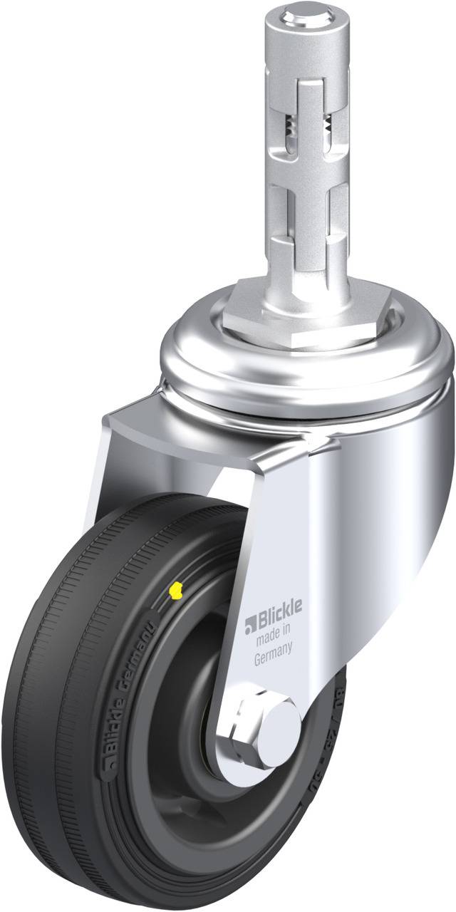 Blickle 750891 LKRA-VPA 80K-11-EL-E11 Beálló görgő KerékØ: 80 mm Teherbírás (max.): 60 kg 1 db