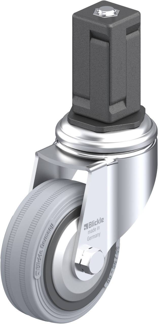 Blickle 848131 LKRA-VPA 80K-11-FA-EV15 Beálló görgő KerékØ: 80 mm Teherbírás (max.): 80 kg 1 db