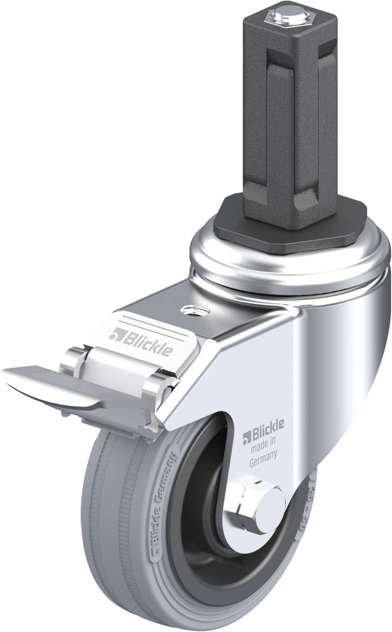 Blickle 848117 LKRA-VPA 80K-11-FI-EV13 Forgóvillás görgő, rögzítővel KerékØ: 80 mm Teherbírás (max.): 80 kg 1 db