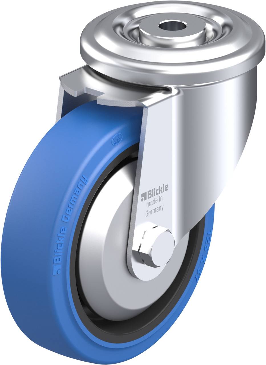 Blickle 851531 LKR-POEV 125R-SB-FA Beálló görgő KerékØ: 125 mm Teherbírás (max.): 250 kg 1 db