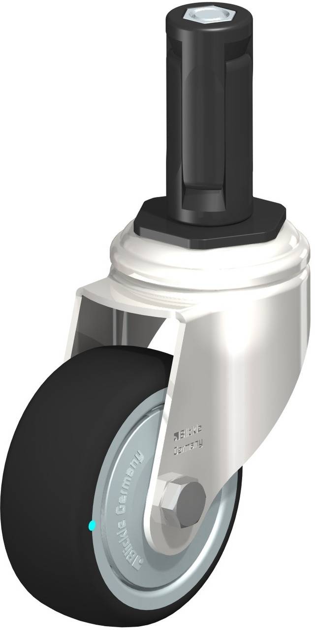 Blickle 853418 LKRXA-PATH 80KFD-11-EXR13 Beálló görgő KerékØ: 80 mm Teherbírás (max.): 120 kg 1 db