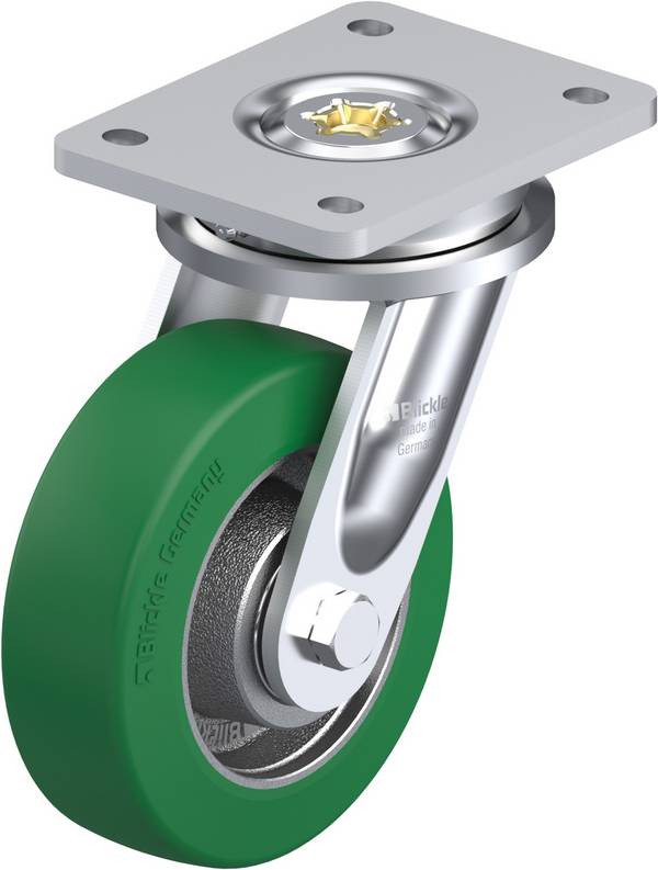 Blickle 754932 LO-GST 150K Beálló görgő KerékØ: 150 mm Teherbírás (max.): 570 kg 1 db