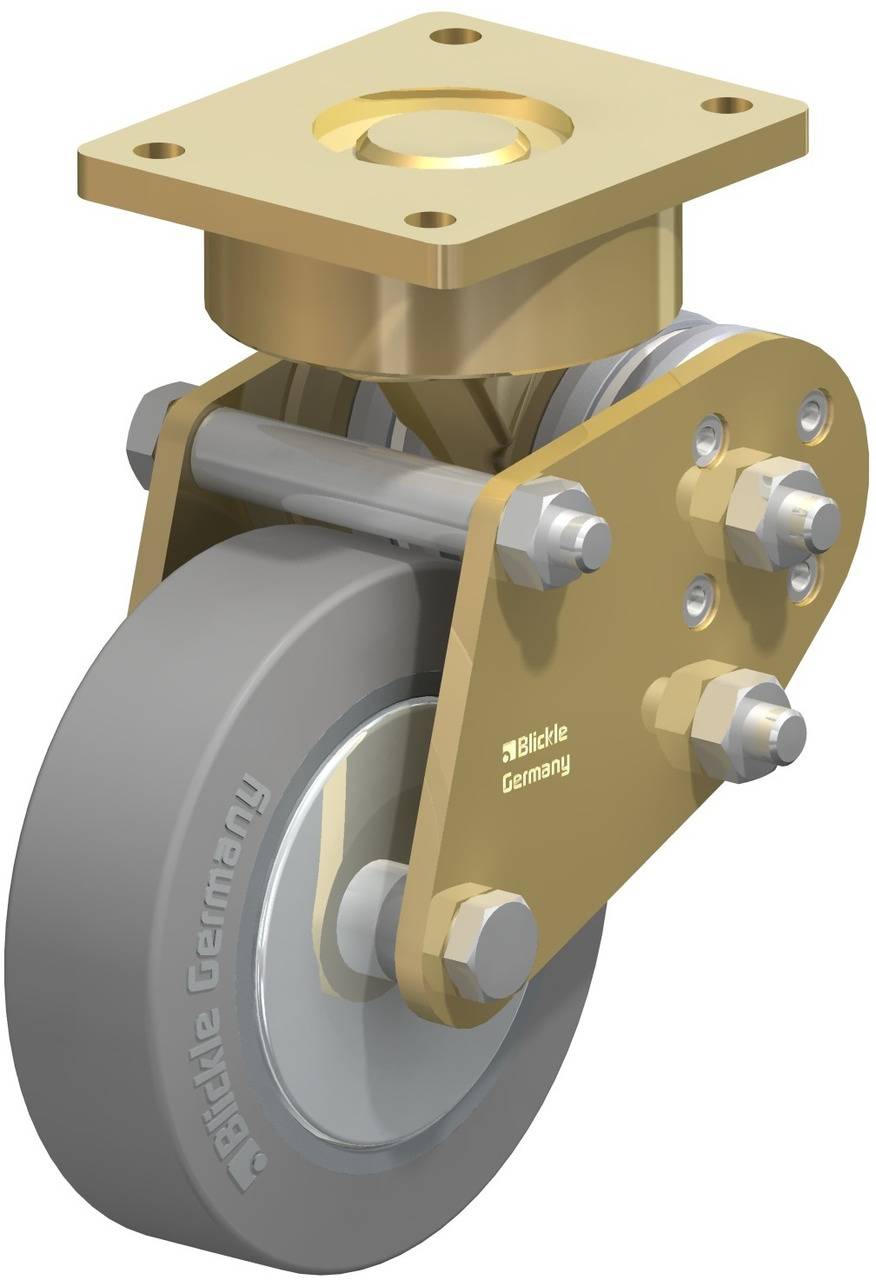 Blickle 853731 LPFE-ALEV 125K-SG-FA Forgó kerék, rugós KerékØ: 125 mm Teherbírás (max.): 250 kg 1 db