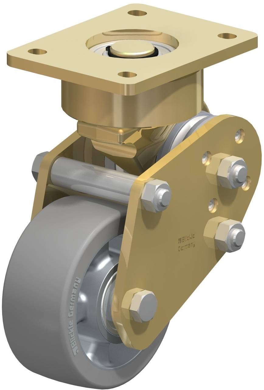 Blickle 853750 LPFE-ALTH 127K-AS Forgó kerék, rugós KerékØ: 125 mm Teherbírás (max.): 450 kg 1 db