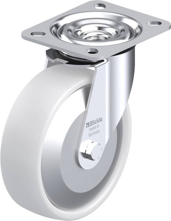 Blickle 749271 L-PO 125XR-FA Beálló görgő KerékØ: 125 mm Teherbírás (max.): 250 kg 1 db