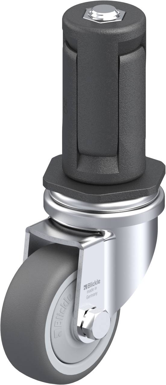 Blickle 848581 LRA-PATH 50KF-ER04 Beálló görgő KerékØ: 50 mm Teherbírás (max.): 75 kg 1 db