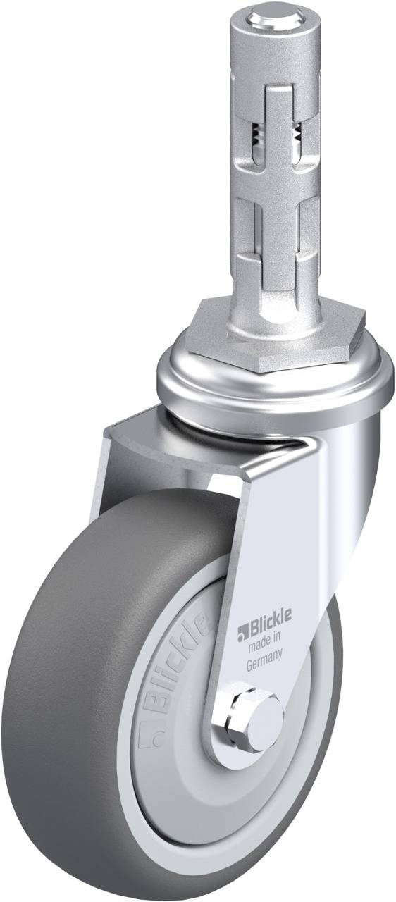 Blickle 848658 LRA-PATH 75KF-E01 Beálló görgő KerékØ: 75 mm Teherbírás (max.): 75 kg 1 db