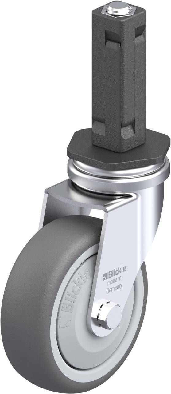 Blickle 848669 LRA-PATH 75KF-EV02 Beálló görgő KerékØ: 75 mm Teherbírás (max.): 75 kg 1 db