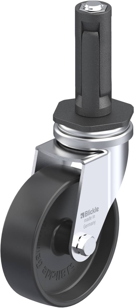 Blickle 848974 LRA-POA 75G-ER02 Beálló görgő KerékØ: 75 mm Teherbírás (max.): 75 kg 1 db
