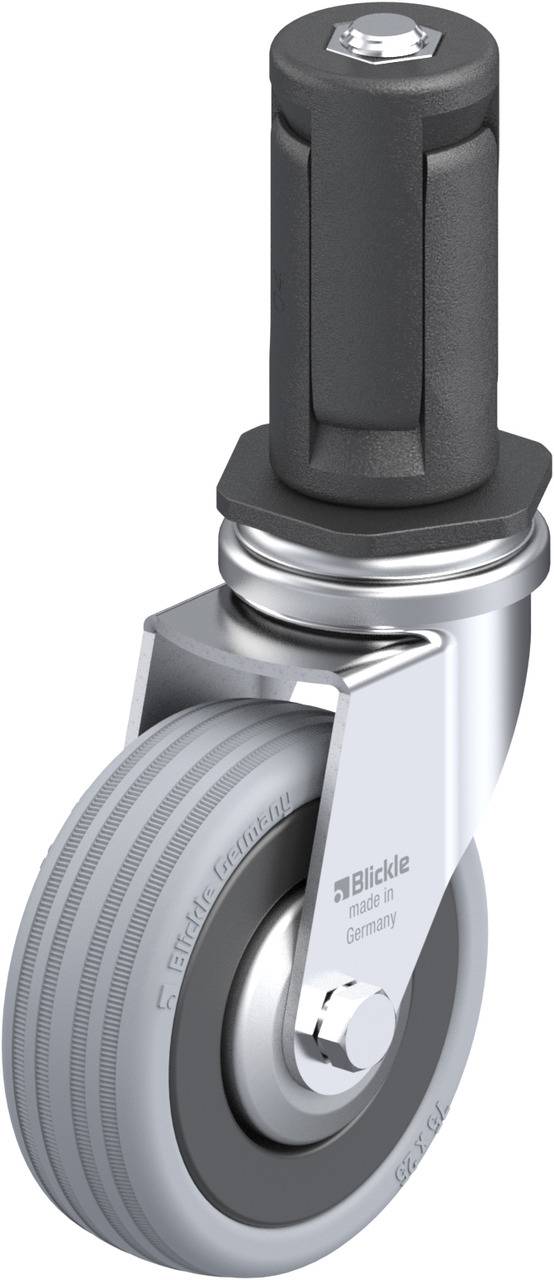 Blickle 848009 LRA-VPA 75G-FA-ER04 Beálló görgő KerékØ: 75 mm Teherbírás (max.): 60 kg 1 db