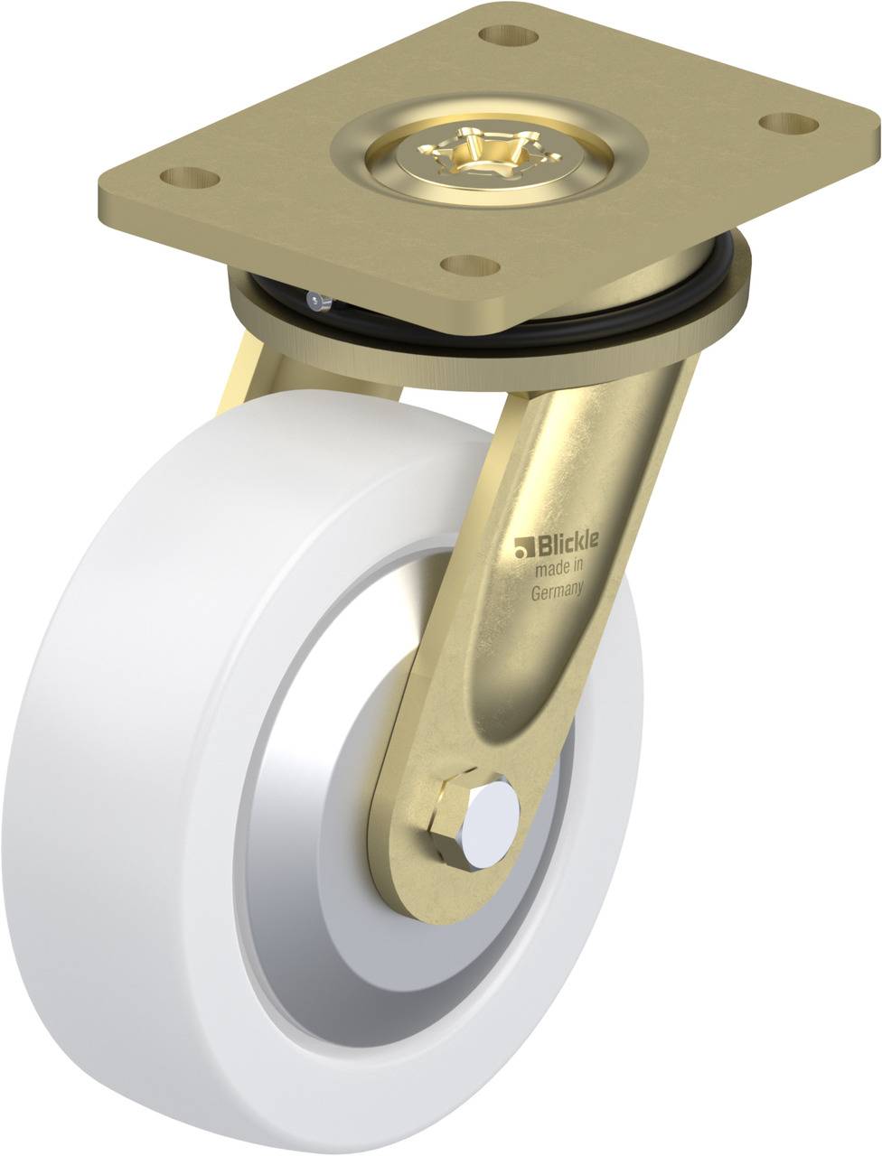 Blickle 853040 LS-SPO 160K-FA Beálló görgő KerékØ: 160 mm Teherbírás (max.): 850 kg 1 db