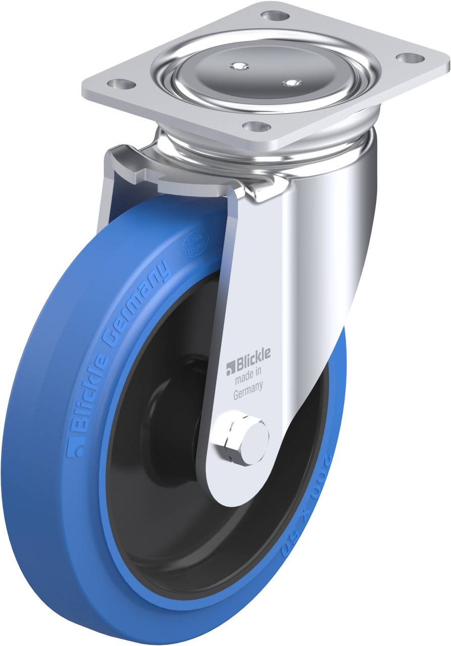 Blickle 851628 LU-POEV 200XR-SB Beálló görgő KerékØ: 200 mm Teherbírás (max.): 500 kg 1 db