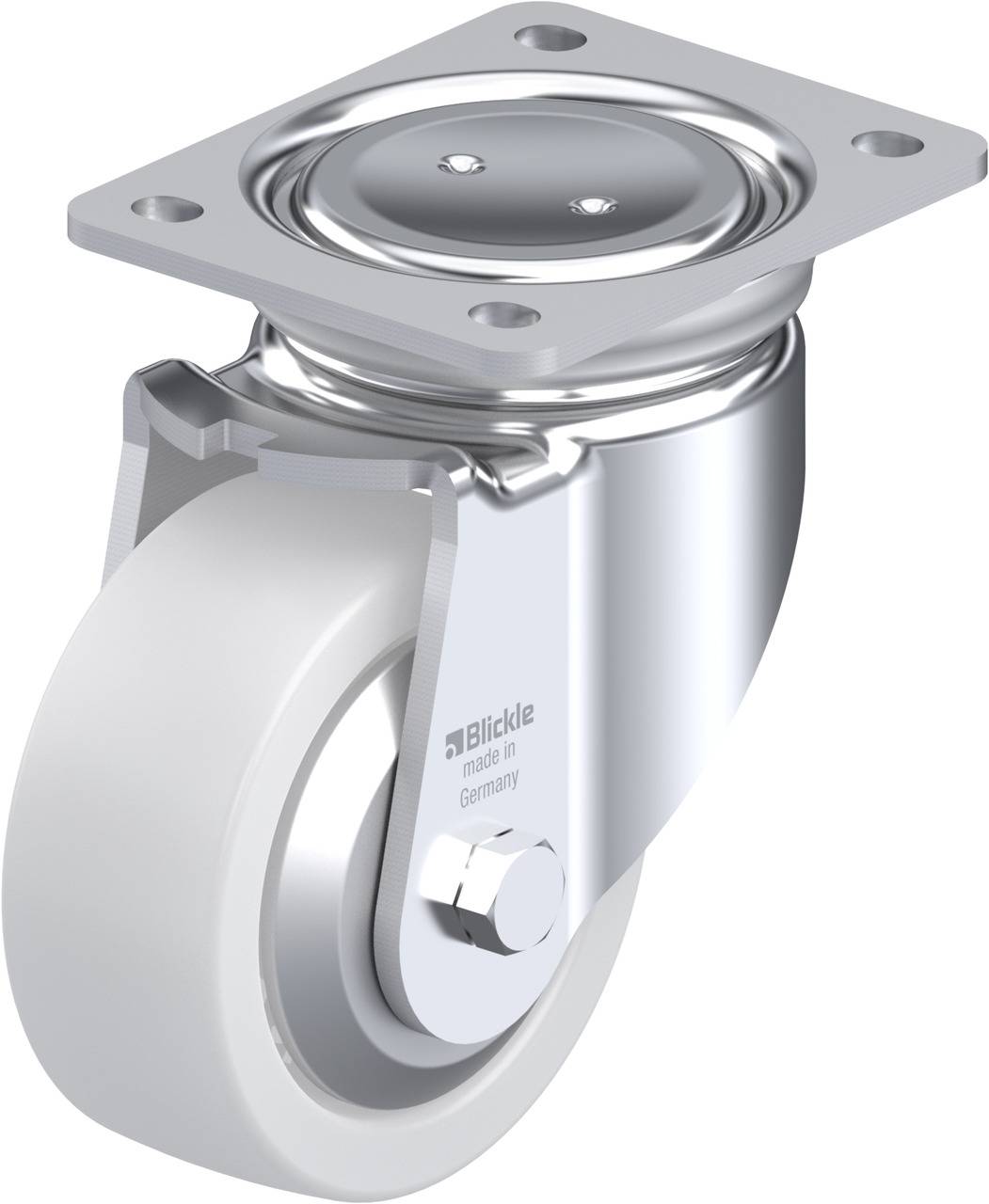 Blickle 852871 LUH-SPO 127G-FA Beálló görgő KerékØ: 125 mm Teherbírás (max.): 750 kg 1 db