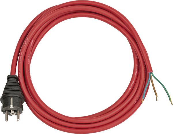 Brennenstuhl 1160450 Csatlakozókábel Áram Piros 3.00 m