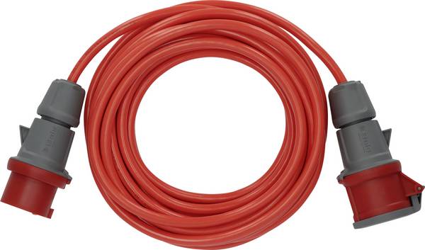 Brennenstuhl 1168580 Áram Hosszabbítókábel  16 A Piros 10.00 m AT-N07V3V3-F 3G 1,5 mm² kopásálló, UV álló