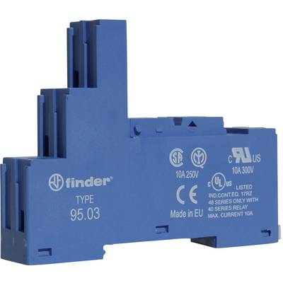 Finder 95.03 Reléfoglalat Alkalmas a következő sorozatokhoz: Finder 40-es sorozat 1 db