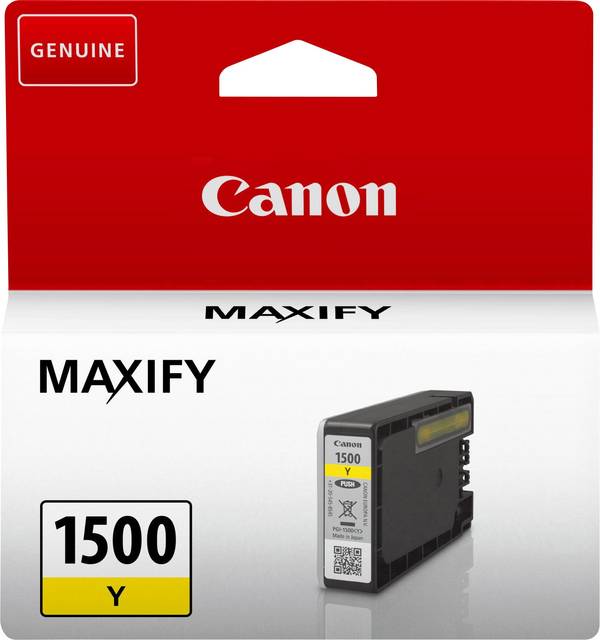 Canon Tinta PGI-1500 Y Eredeti  Sárga 9231 B 001