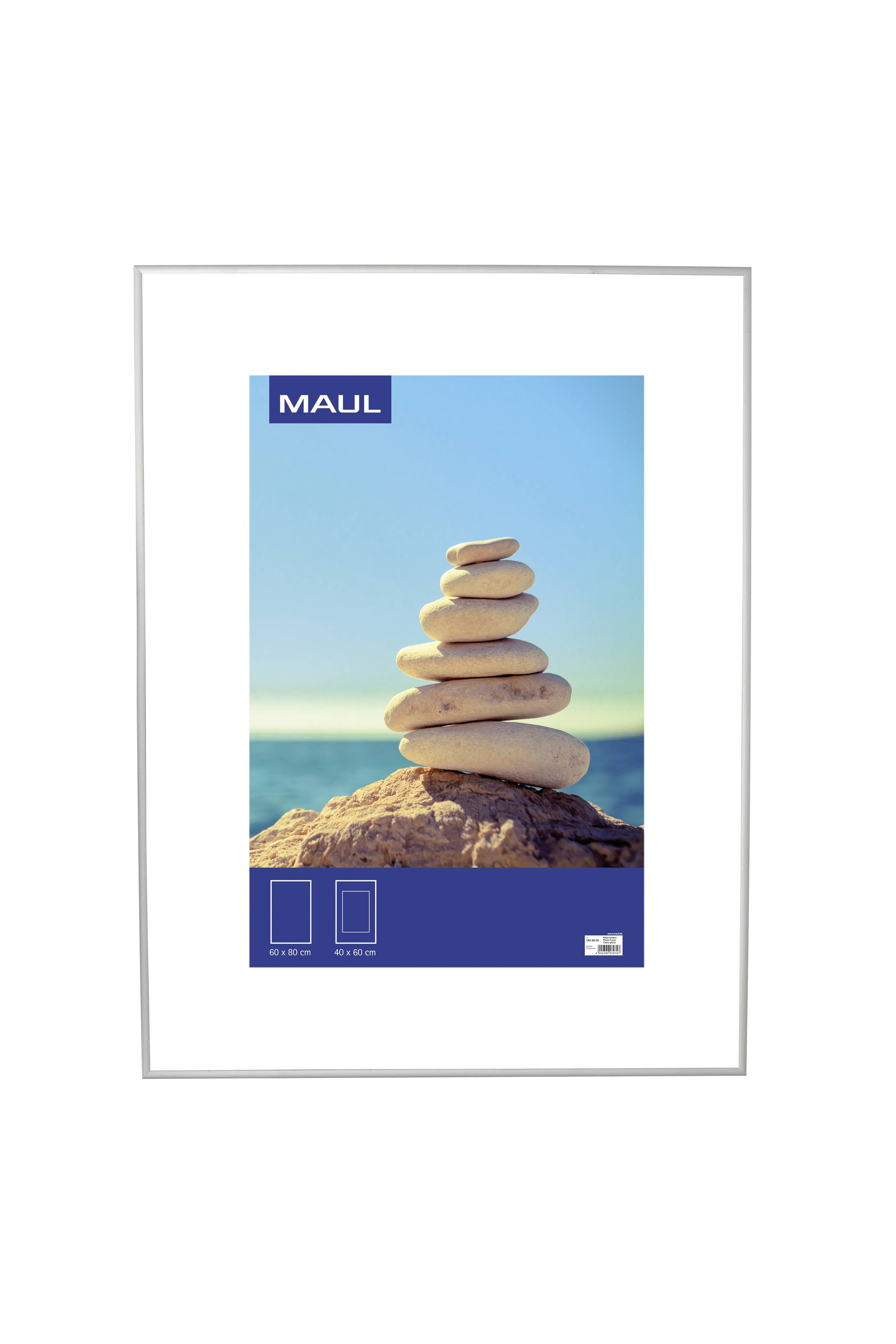 Maul 1946805 Cserélhető képkeret (Sz x Ma) 60 cm x 80 cm Ezüst