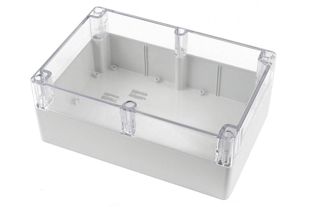 Hammond Electronics 1554 PC CL 1554XA2GYCL Univerzális műszerdobozok Polikarbonát Szürke 1 db