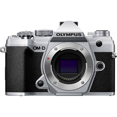 Olympus E-M5 Mark III Rendszer-fényképezőgép   20.4 Megapixel Ezüst 4k videó, Fagyálló, Fröccsenő víz ellen védett, Porv