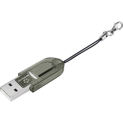   Renkforce  CR14e Mini  Külső memóriakártya olvasó    USB 2.0  Fekete