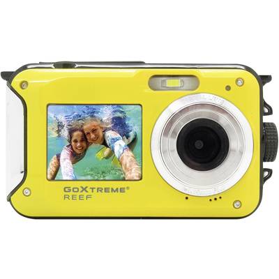 GoXtreme Reef Yellow Digitális kamera 24 Megapixel  Sárga  Full HD video, Vízálló 3 méterig, Víz alatti kamera, Ütésálló