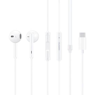 HUAWEI CM33 B osztályos áru (sérült/hiányos csomagolás) In Ear headset Vezetékes Fehér Hangerő szabályozás