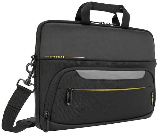 Targus Notebook táska Targus CityGear Slim Topload Laptop Case Alkalmas: Max.: 35,6 cm (14")  Fekete