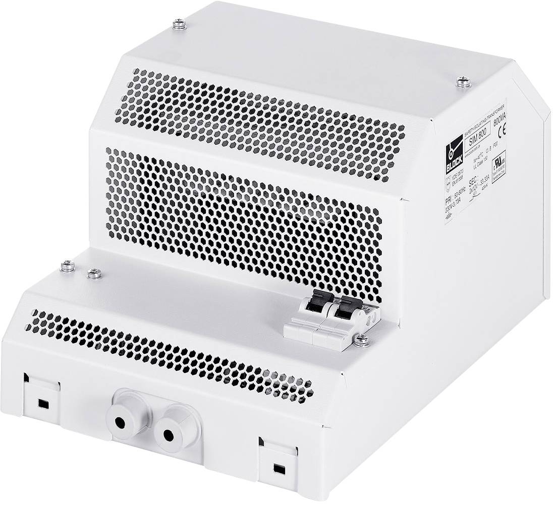 BLOCK SIM 500 Biztonsági transzformátor 1 x 230 V/AC 2 x 12 V/AC 500 VA 20.83 A