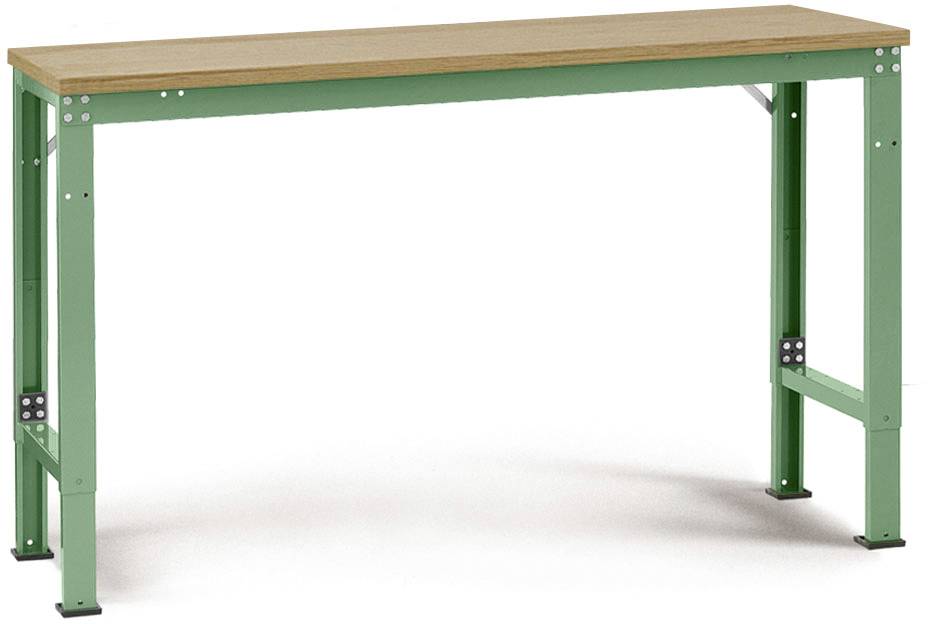 Manuflex AU7035.6011 Működő alaplap UNIVERSAL special multiplex tetővel, Szélesség x = 1250 x 800 x 722-1022 mm Rezedazöld (RAL 6011)