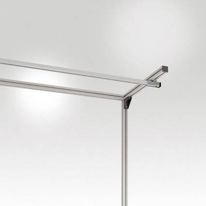 Manuflex ZB8295.7035 Vasúti sín a CANTOLAB szerelési portálokhoz, 2000 mm asztalszélességhez