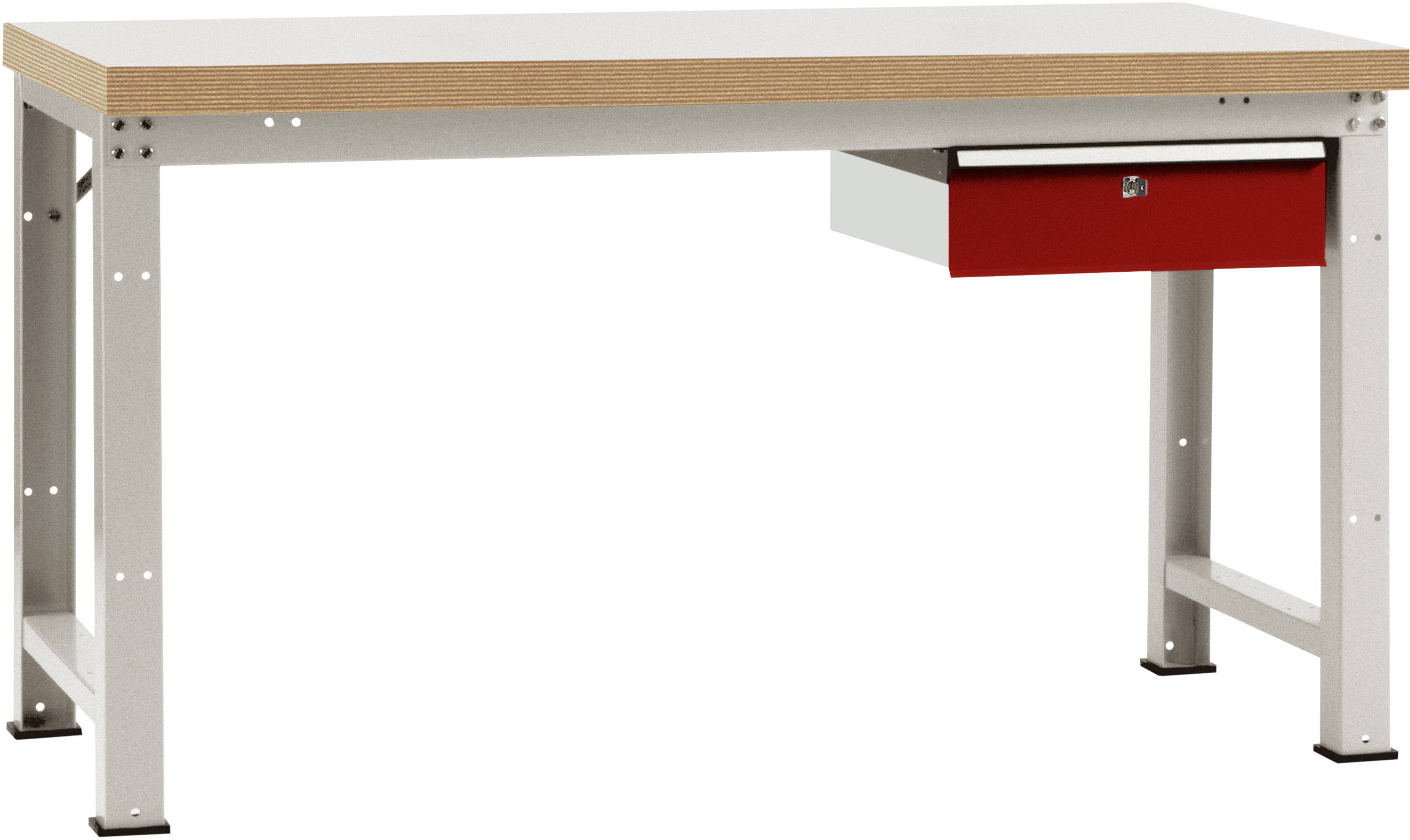 Manuflex WP5407.3003 Munkapad Rubinvörös