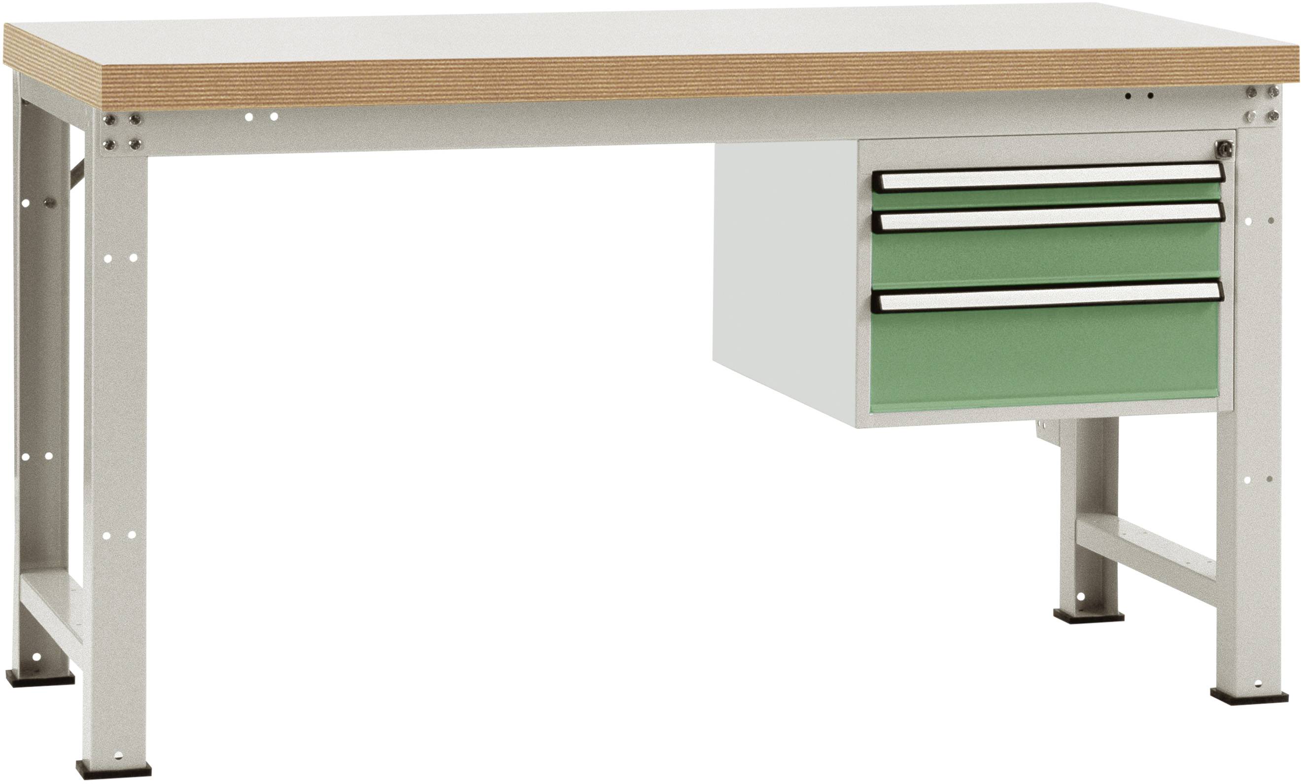 Manuflex WP5612.6011 Munkapad Rezedazöld (RAL 6011)