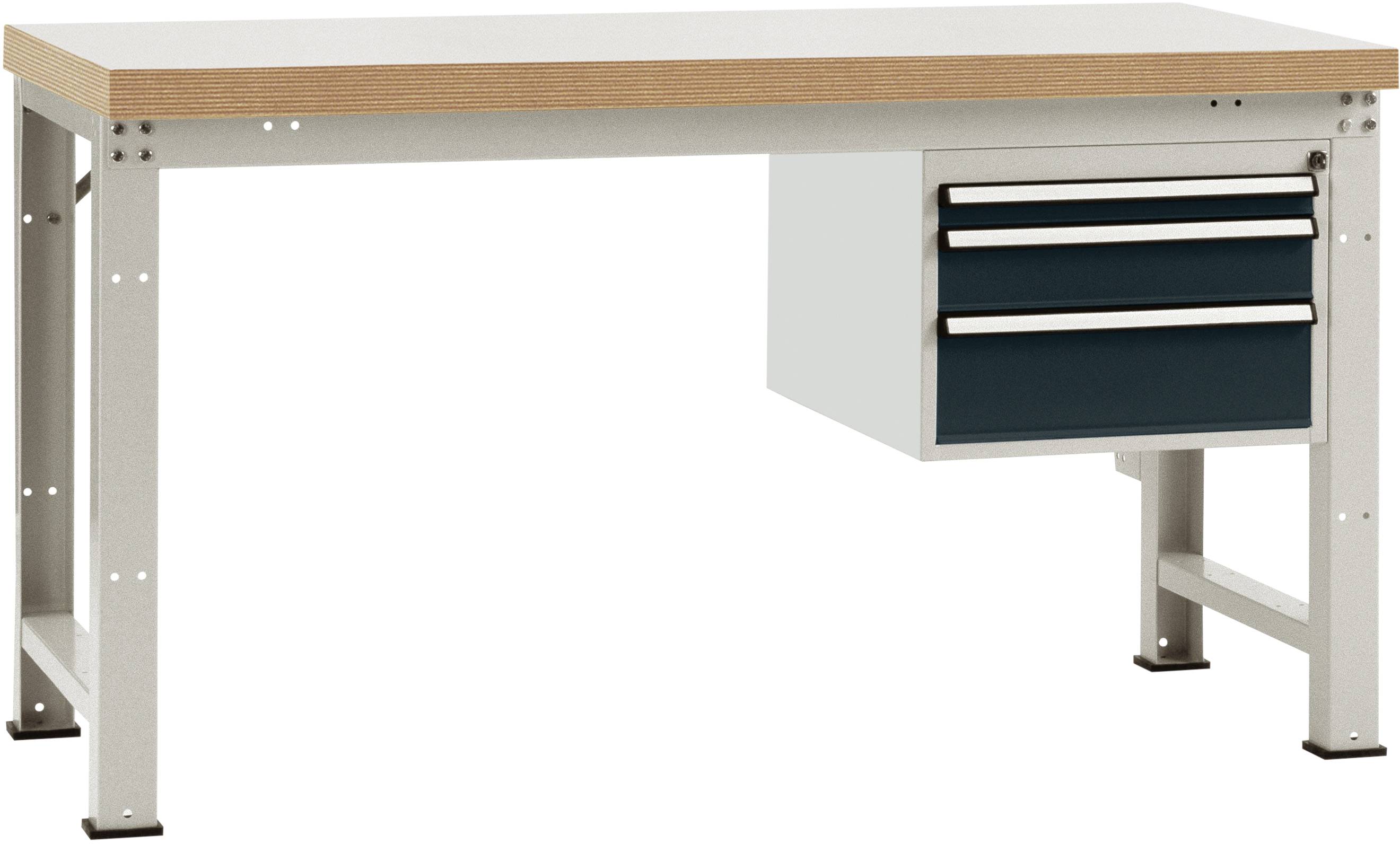 Manuflex WP5417.7016 Munkapad (Sz x Ma x Mé) 1500 x 800 x 700 mm Antracit