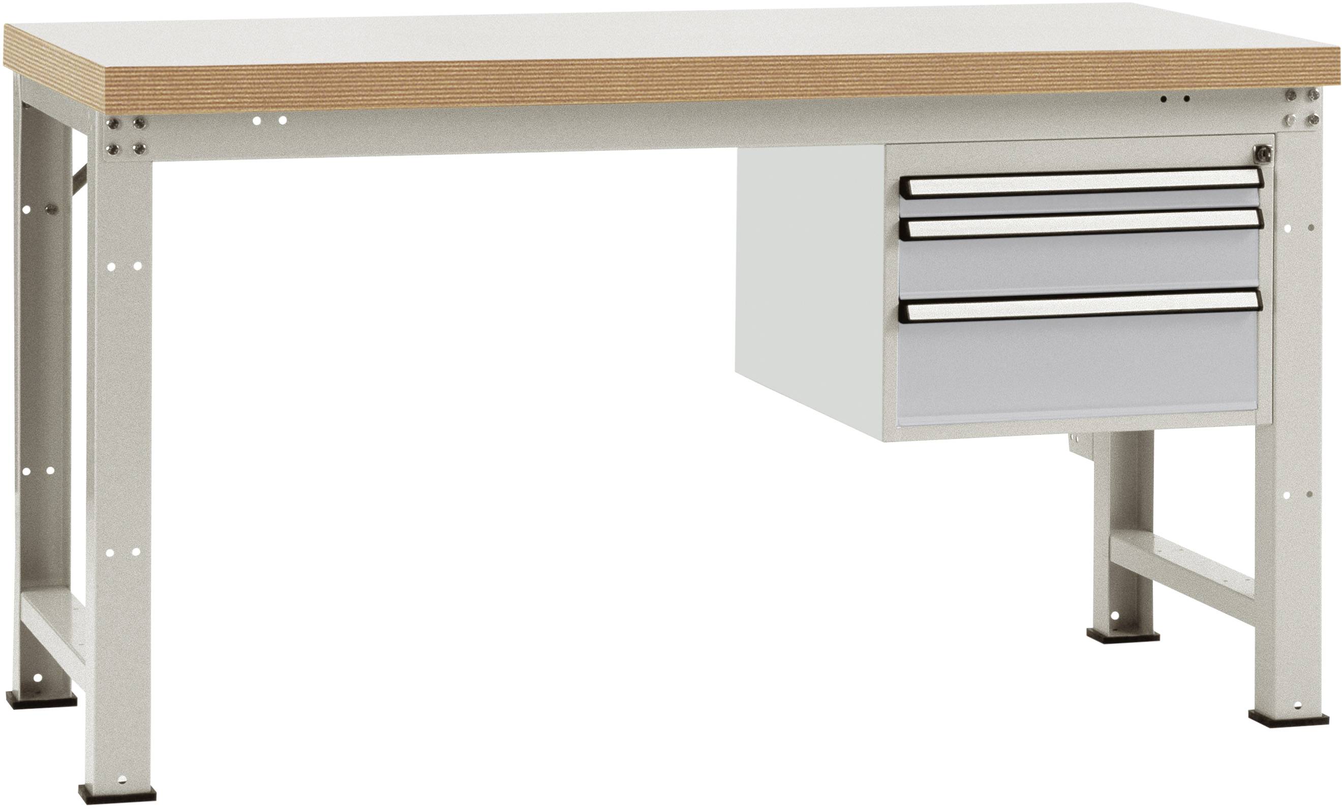 Manuflex WP5614.9006 Munkapad Alumínium ezüst