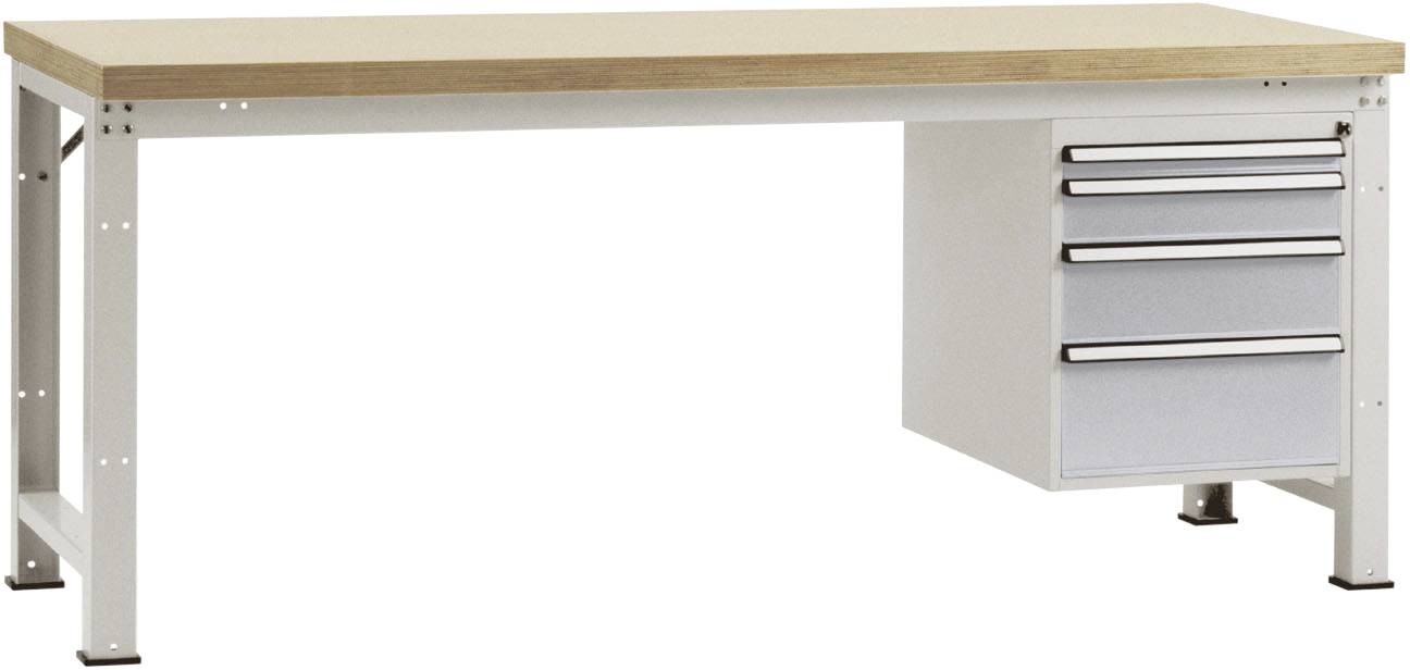 Manuflex WP5624.9006 Munkapad Alumínium ezüst