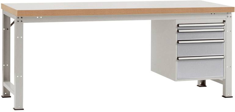 Manuflex WP5427.9006 Munkapad Alumínium ezüst