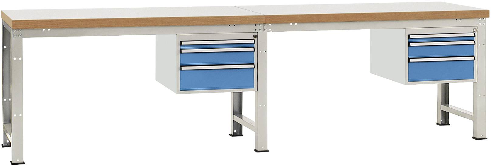 Manuflex WP5762.5012 Munkapad Élénk kék (RAL 5012)