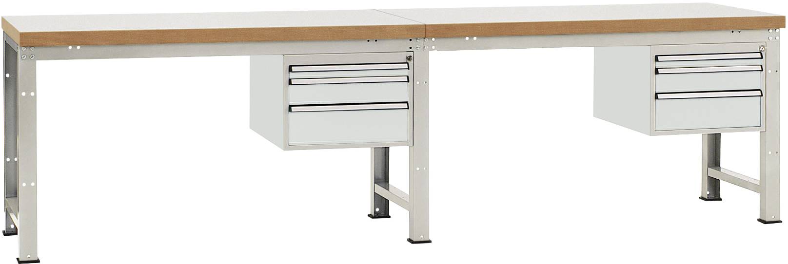 Manuflex WP5762.7035 Munkapad Élénk szürke (RAL 7035)