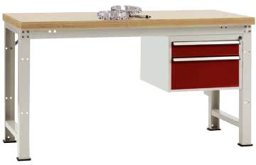 Manuflex TP5664.3003 Munkapad Rubinvörös
