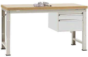 Manuflex WP5467.7035 Munkapad Élénk szürke (RAL 7035)