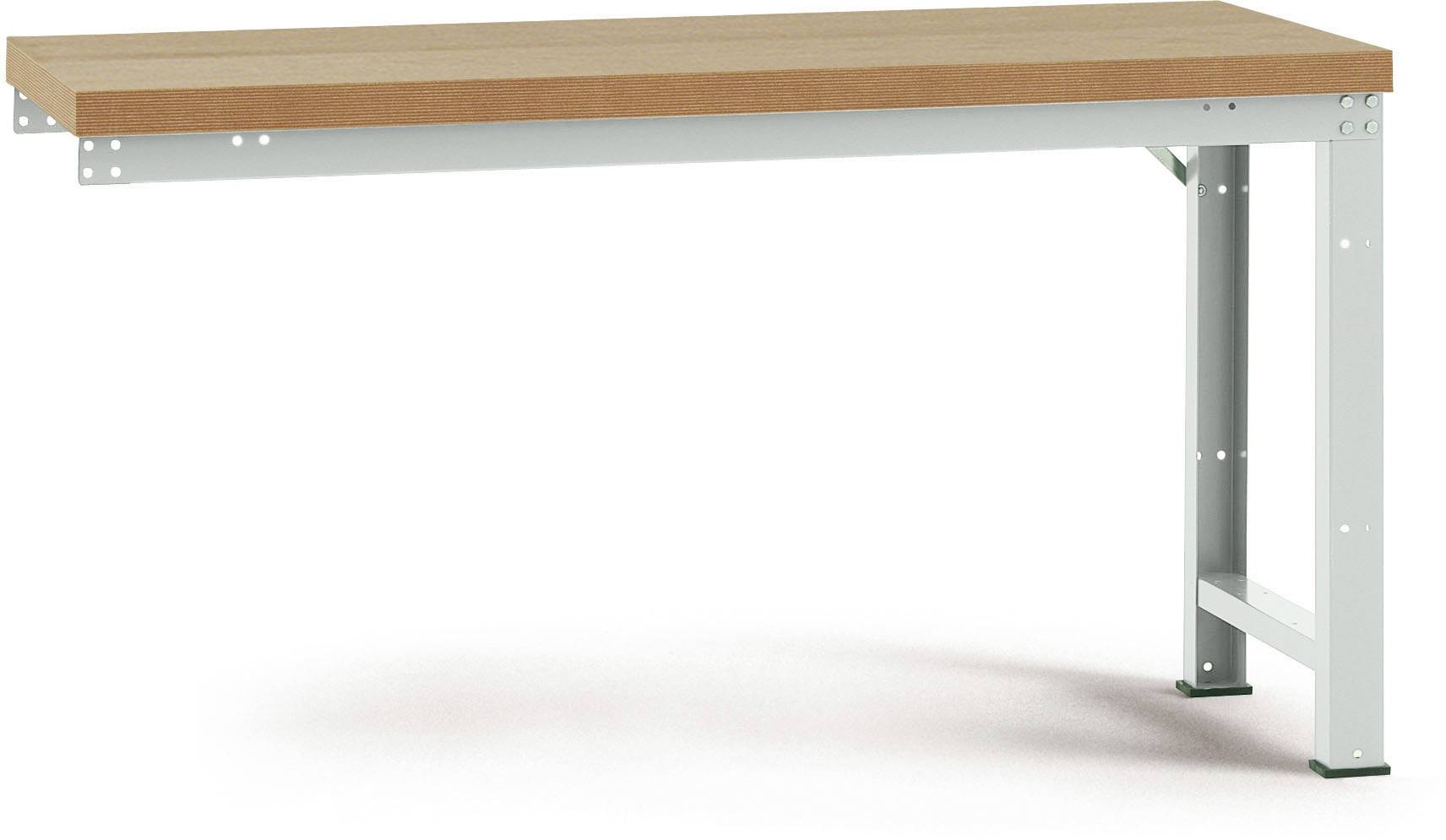 Manuflex WP4034.7035 Munkapad ráépíthető modul Élénk szürke (RAL 7035)