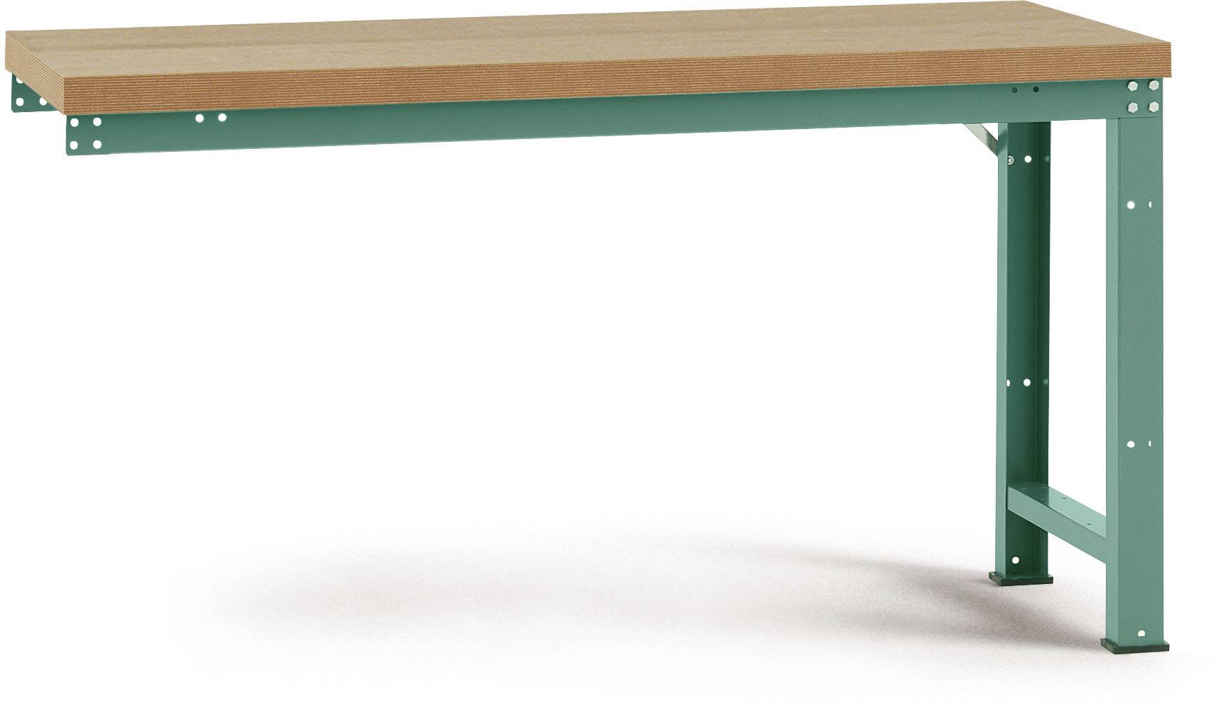 Manuflex WP4004.0001 Munkapad ráépíthető modul Szürke, Zöld