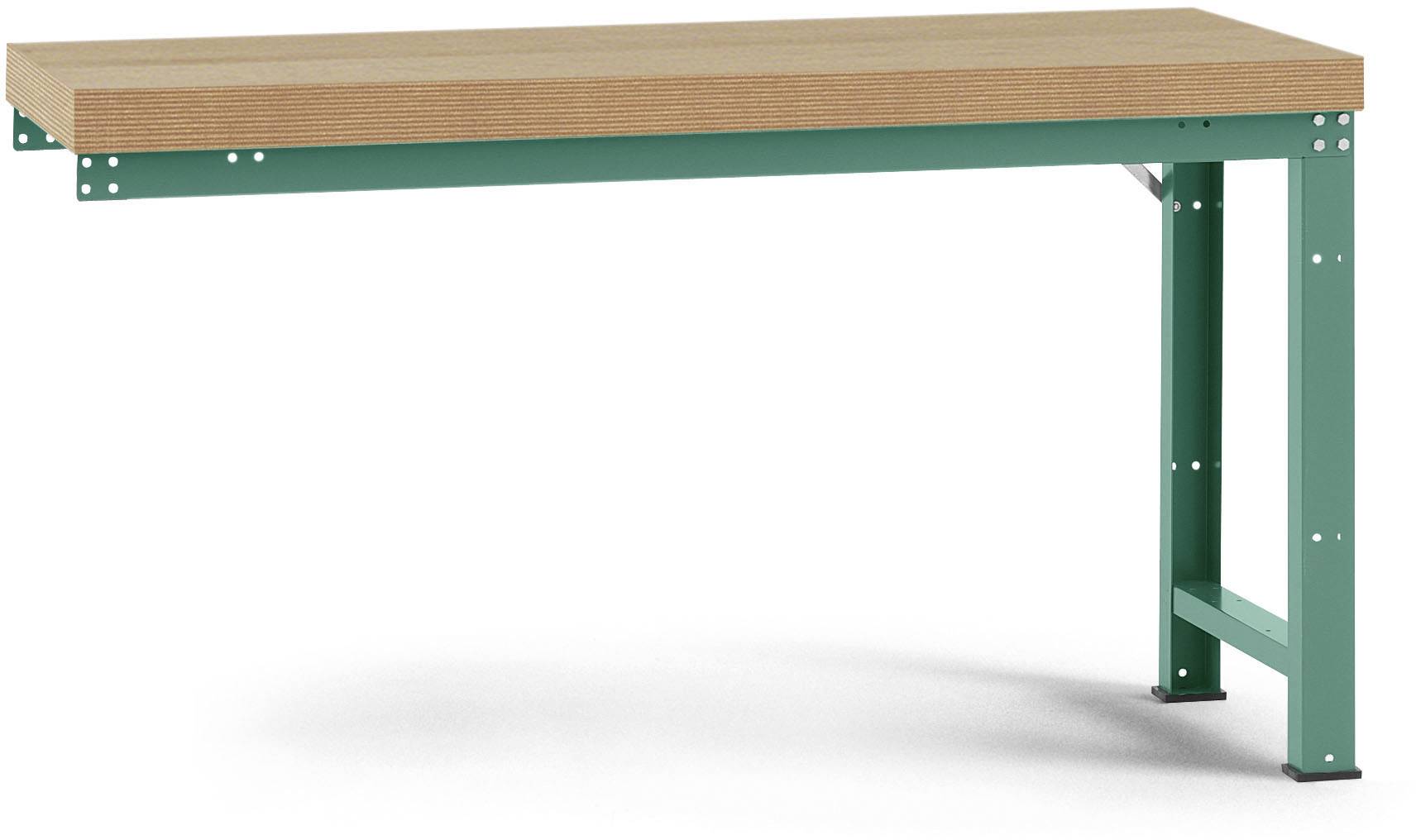 Manuflex WP4035.0001 Munkapad ráépíthető modul Szürke, Zöld