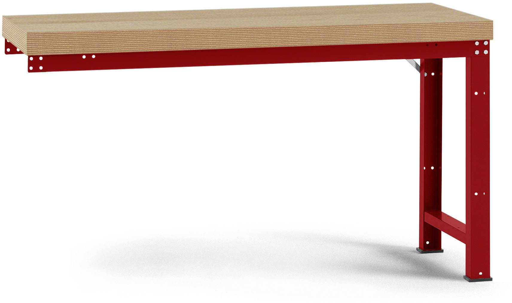 Manuflex WP4005.3003 Munkapad ráépíthető modul Rubinvörös