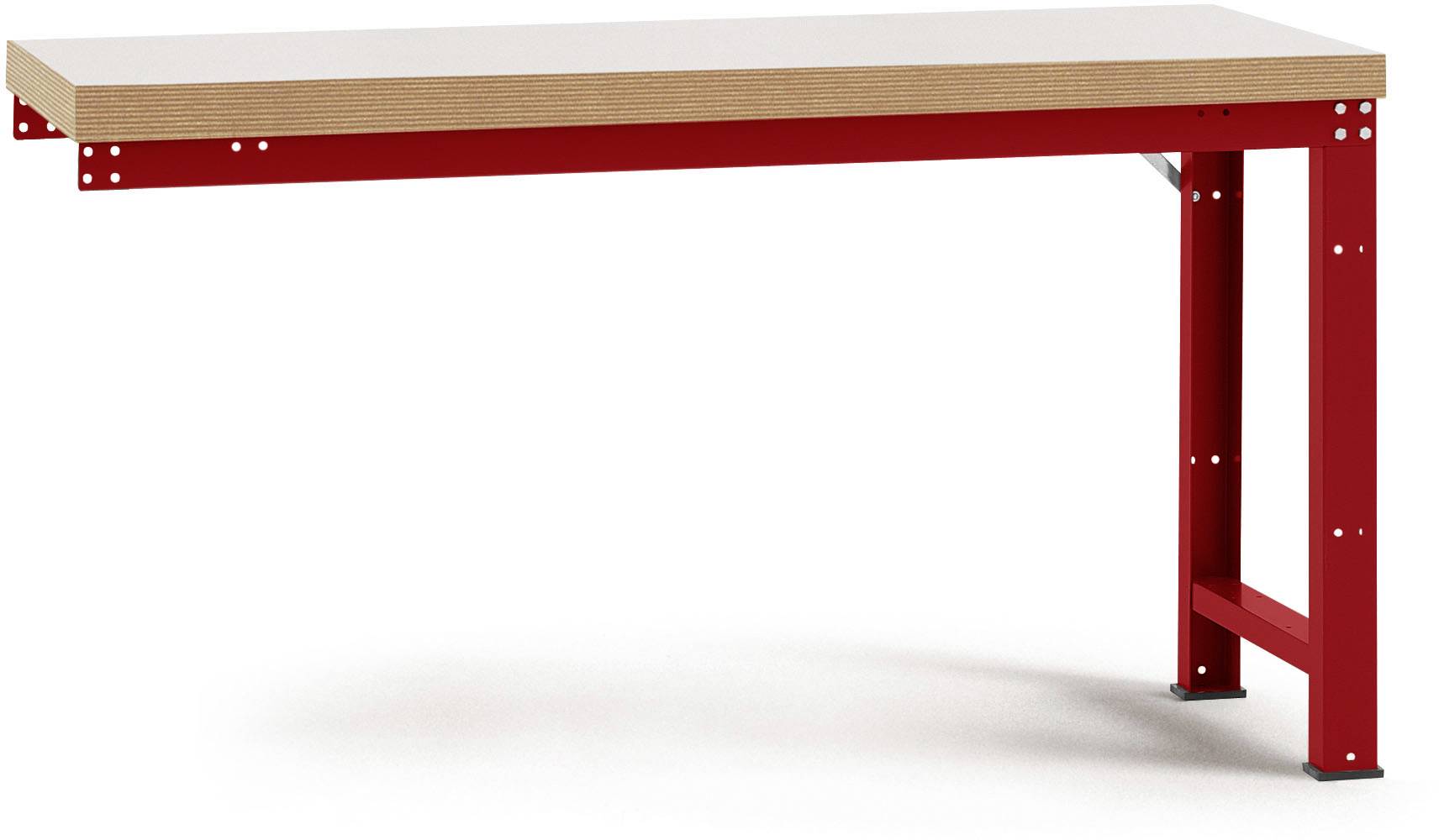 Manuflex WP4019.3003 Munkapad ráépíthető modul Rubinvörös