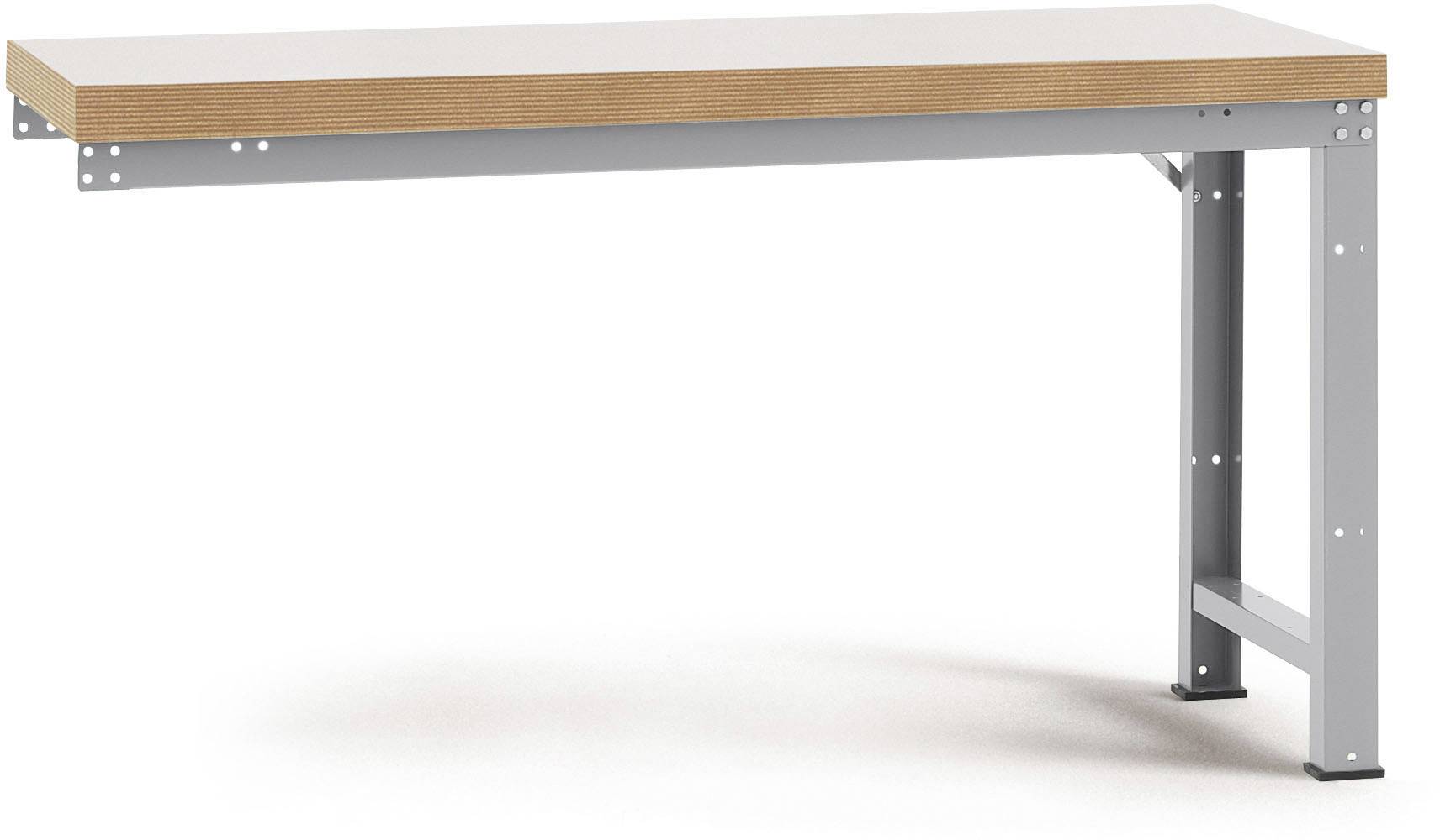 Manuflex WP4039.9006 Munkapad ráépíthető modul Alumínium ezüst